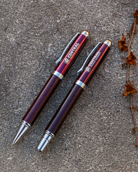 Action C Central Michigan Maroon Rollerball Pen & Mechanical Pencil Set