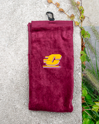 Action C Maroon Golf Towel