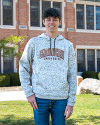 Central Michigan University Gray Sweater Fleece Hoodie