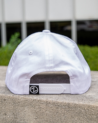 CMU 3D Chippewas White Snapback Hat