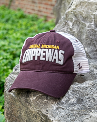 Central Michigan Chippewas Maroon Trucker Hat