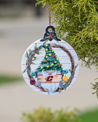 Action C Tree Gnome Holiday Ornament