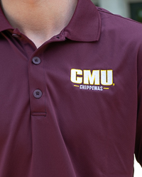 CMU Chippewas Maroon Polo