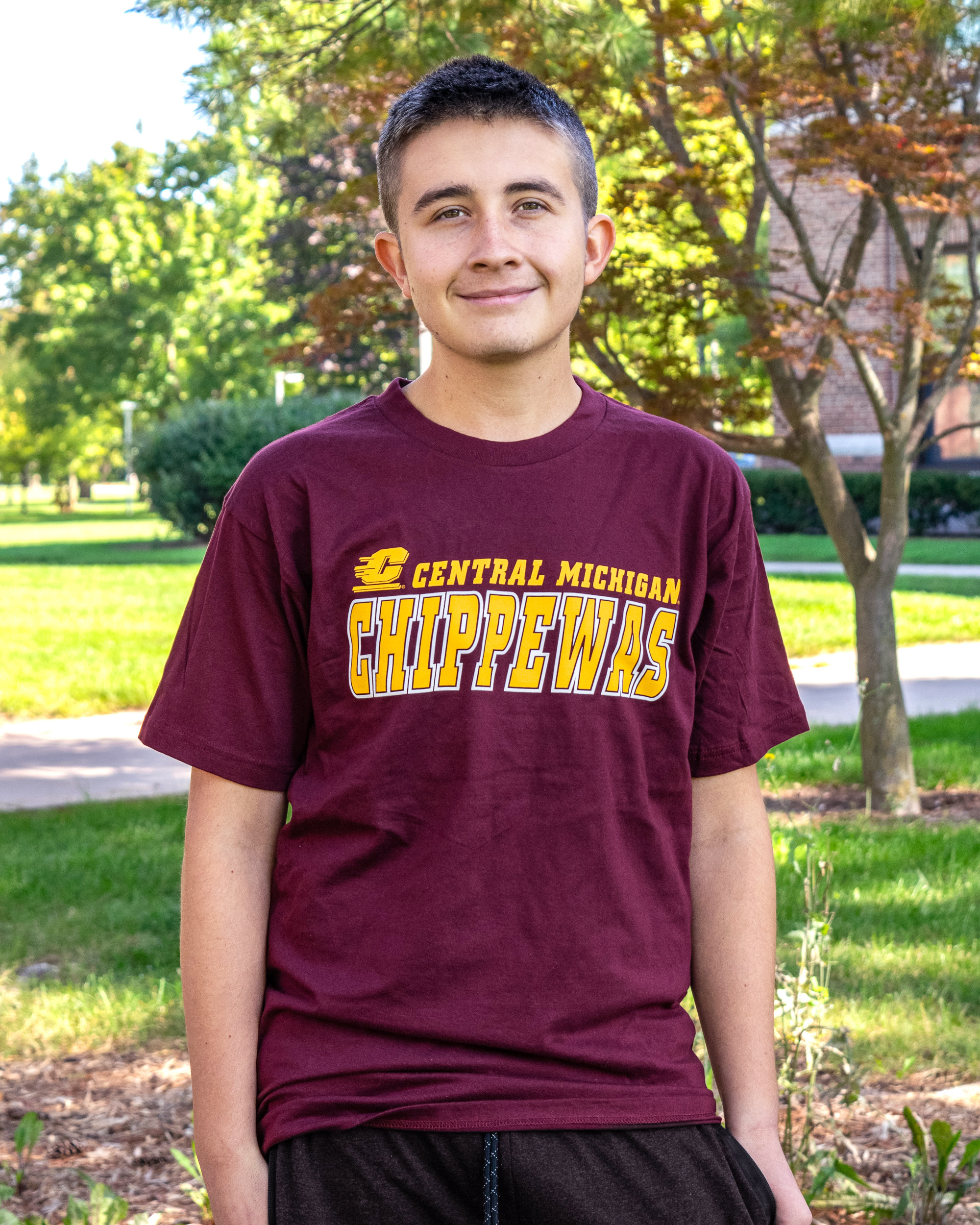 Action C Central Michigan Chippewas Maroon T-Shirt
