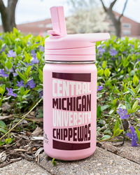 Central Michigan University Chippewas Pink Mini Travel Tumbler