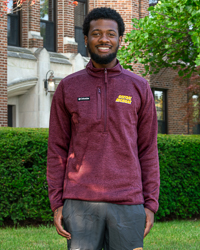 Central Michigan Maroon ½ Zip Pullover Jacket