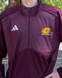 Action C Maroon Sideline ¼ Zip Jacket