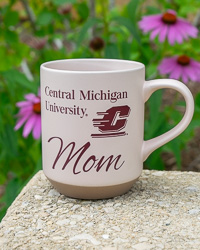 Central Michigan University Action C Mom Cream Sandstone Mug