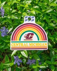 Action C Central Michigan Rainbow Sticker