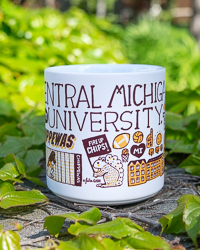 Julia Gash White CMU 20 oz. Ceramic Mug