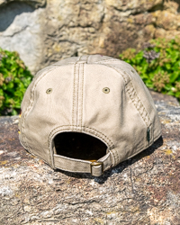 Central Michigan Action C Khaki Adjustable Twill Hat
