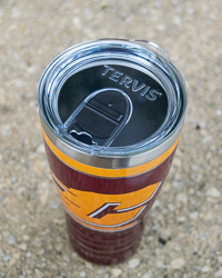 Action C Central Michigan Maroon & Gold 30 oz. Stainless Steel Tumbler