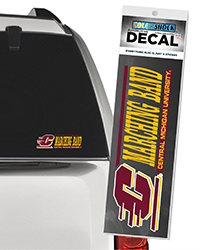 Action C Central Michigan Marching Band Automotive Decal
