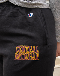 Central Michigan Black Jogger Sweatpants