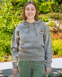 Central Michigan Action C Gray Women's Hoodie