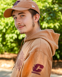 Central Michigan University Action C Brown Hoodie