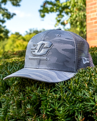 Action C 3D Gray Camo Stretch-Snap Trucker Hat