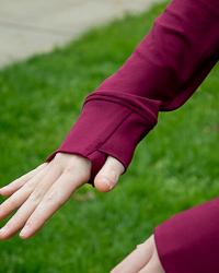CMU Chippewas Maroon Women's ¼ Zip