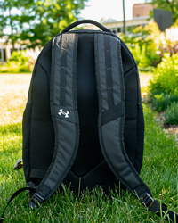 Action C Central Michigan UA Hustle 6.0 Black Backpack