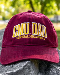 CMU Dad Central Michigan Maroon Adjustable Twill Hat