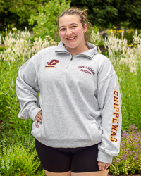 Action C Central Michigan University Chippewas Ash ¼ Zip