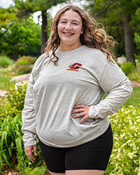 Action C Central Michigan University Graphic Oatmeal Long Sleeve T-Shirt