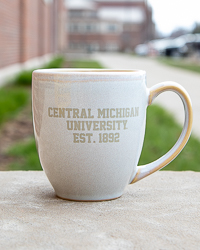 Central Michigan University Est. 1892 Antique White Mug