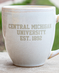 Central Michigan University Est. 1892 16 oz. Antique White Mug