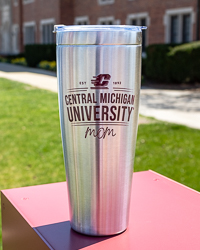 Action C Central Michigan University Mom 30 oz. Stainless Steel Tumbler