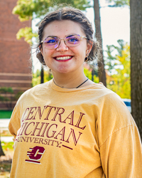 Central Michigan University Action C Mustard Long Sleeve T-Shirt