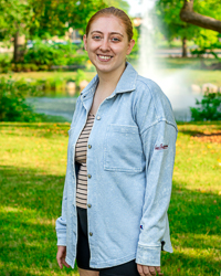 CMU Chippewas Script Indigo Women's Button Up Fleece Sweatshirt Jacket