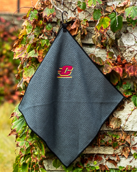 Action C Gray Microfiber Golf Towel