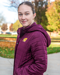 Action C Women's Maroon Packable Quilted Puffer Jacket