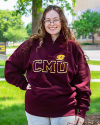 Action C CMU Block Letter ¼ Zip