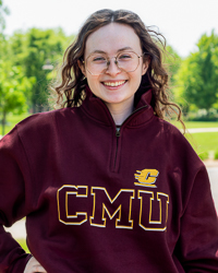 Action C CMU Block Letter ¼ Zip
