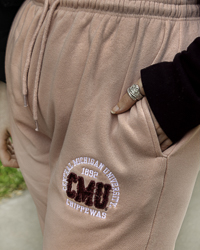 Central Michigan University CMU Chippewas 1892 Women's Pink Sweatpants