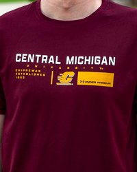 Central Michigan University Chippewas Established 1892 Maroon T-Shirt