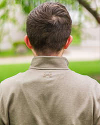 Central Michigan Chippewas Taupe ¼ Zip Pullover