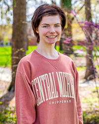Central Michigan Chippewas Mauve Crewneck Sweatshirt