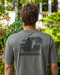 Action C CMU Chippewas Charcoal Gray T-Shirt