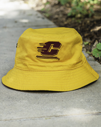 Central Michigan Action C Maroon & Gold Reversible Bucket Hat