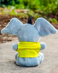 Celebrity Palm Pals Light Blue Horton the Elephant Stuffed Animal with Action C T-Shirt