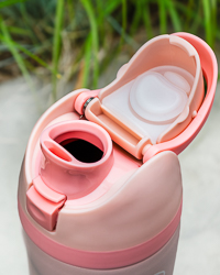 Central Michigan University Pink 24 oz. Stainless Steel Sport Bottle