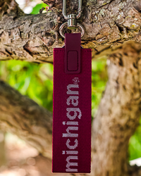 Central Michigan Maroon Oversized Key Strap
