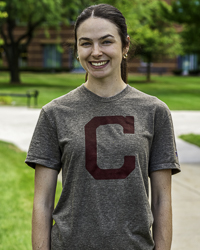 Block C Vintage Gray T-Shirt