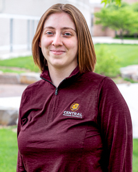 Action C Central Michigan University Women's Maroon ¼ Zip