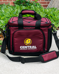 Action C Central Michigan University Maroon Insulated Flex Cooler