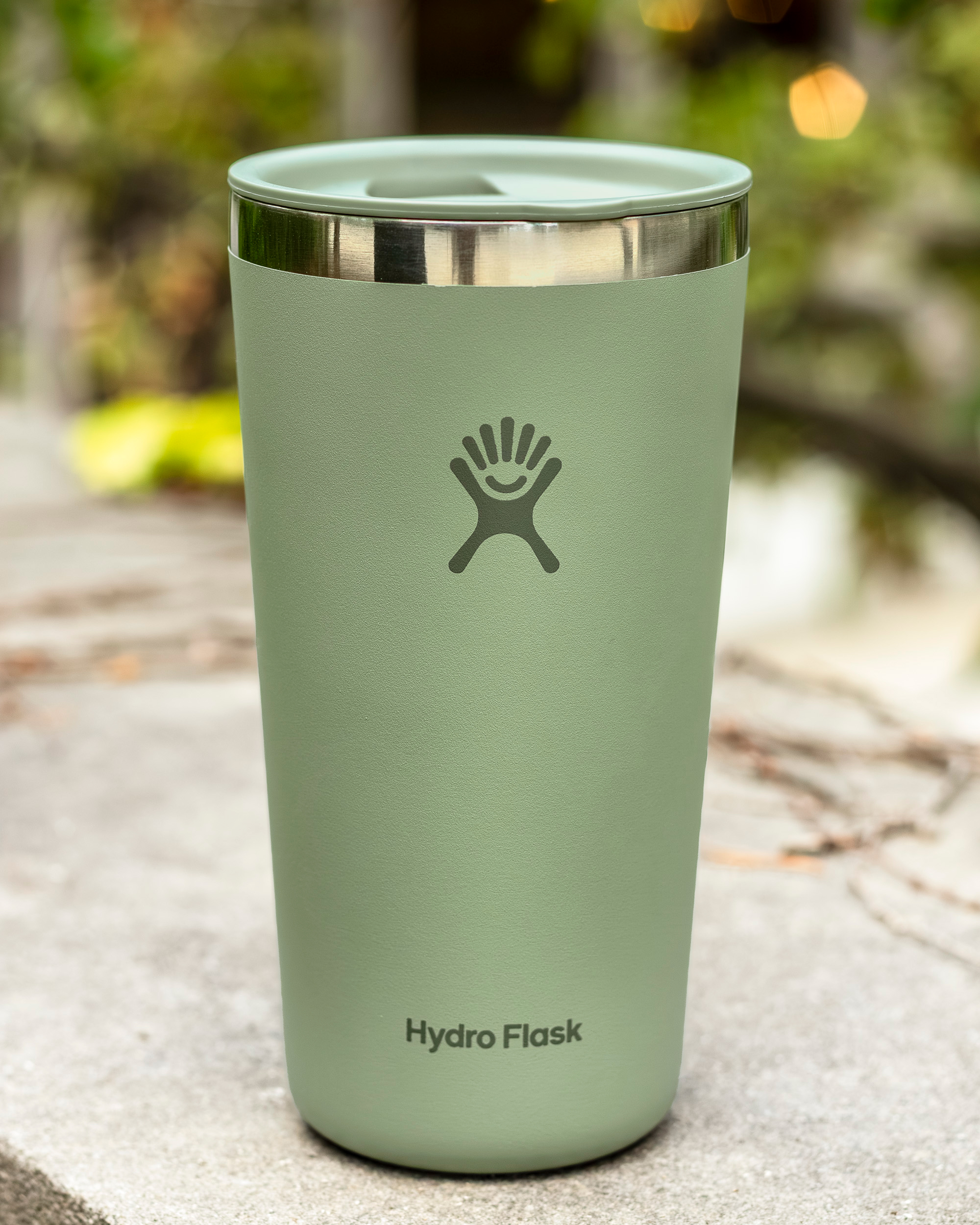 Central Michigan Agave Green 20 oz. Hydro Flask Tumbler | The CMU Bookstore