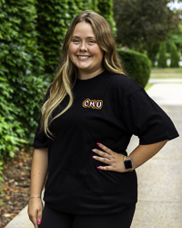 CMU Central Michigan University Fire Up Tour Black Graphic T-Shirt