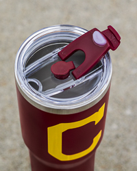Vintage Block C Maroon 30 oz. Stainless Steel Tumbler